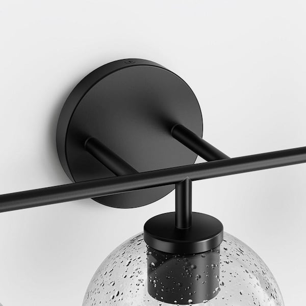 3-Pack 1-Light Black Pendant Light Fixture for Stylish Illumination with Accessories