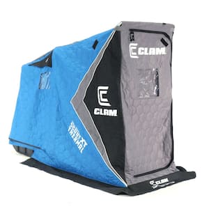 Clam X-400 Thermal Ice Team 4-sided Hub Ice Shelter 17483 - The