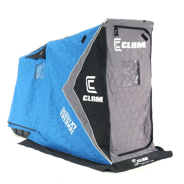 Clam Scout XT Thermal - 1 Angler Ice Fishing Shelter 16847 - The