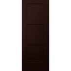 30 in. x 80 in. Birkdale Espresso Stain Smooth Solid Core Molded Composite Interior Door Slab