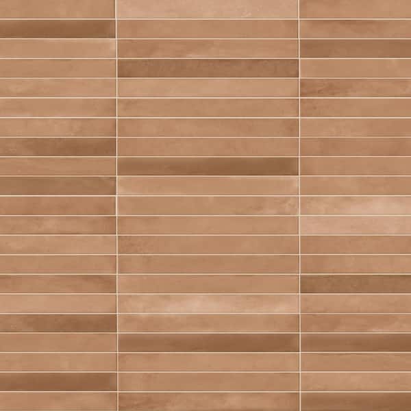 Merola Tile Sedona Cotto 1-7/8 in. x 17-3/4 in. Porcelain Floor and Wall Tile (8.288 sq. ft./Case)