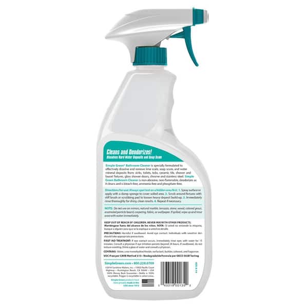 32 Oz Ready To Use Bathroom Cleaner, Bathtub Cleaner Home Depot