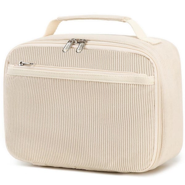 White Reusable Lunch Bag Set of 1, suitable for kids, women and men