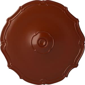 18-7/8 in. x 1-1/2 in. Pompeii Urethane Ceiling Medallion (Fits Canopies upto 2 in.), Firebrick