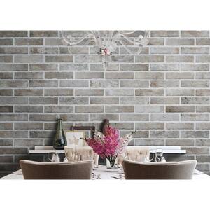 Capella Taupe Brick 2 in. x 10 in. Matte Floor and Wall Porcelain Tile (5.15 sq. ft./Case)