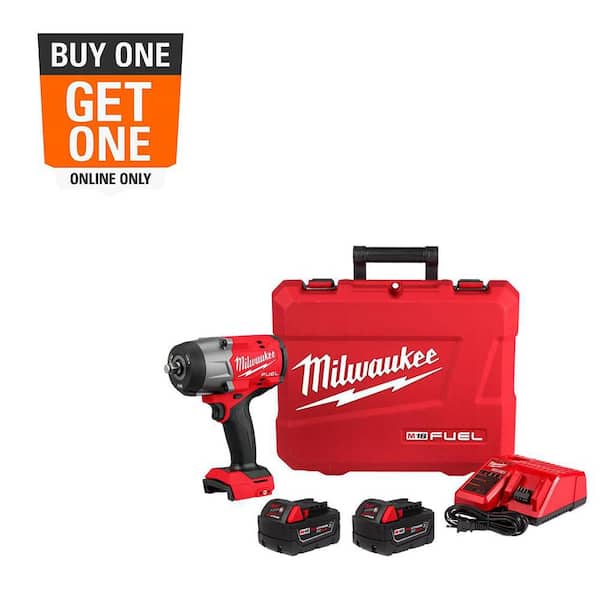 M18 FUEL 18V Lithium-Ion Brushless Cordless High-Torque 1/2 in. Impact Wrench w/Friction Ring Kit