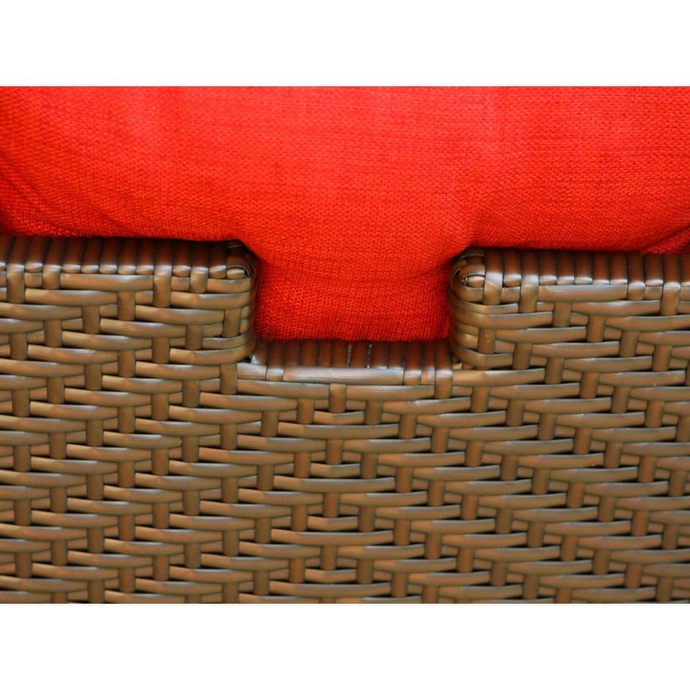 Java Resin Wicker Large Outdoor Storage Deck Box