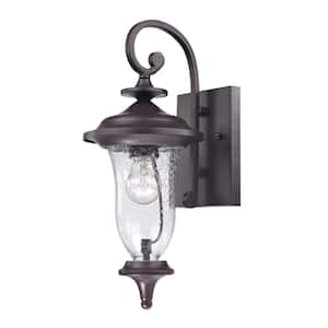 Trinity 1-Light Outdoor Oil Rubbed Bronze Sconce