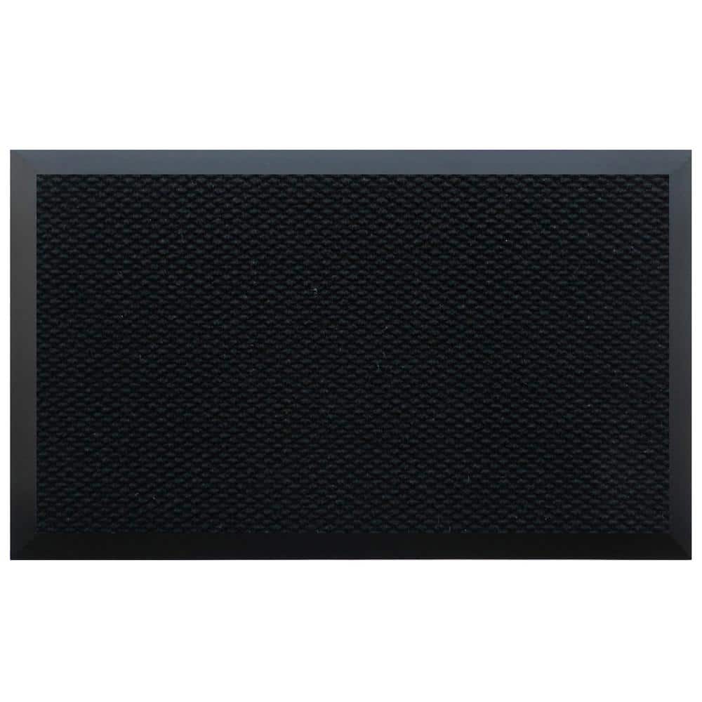 Envelor Octoflow Perforated Rubber Floor Mat, 40 in. x 80 in. - Black
