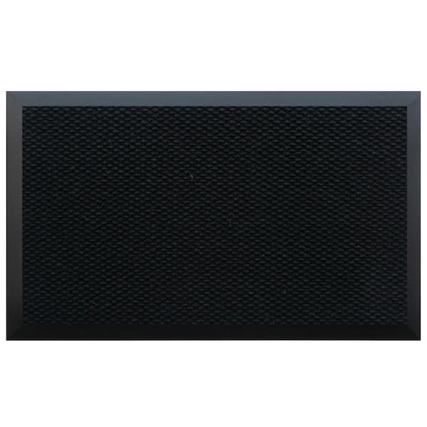 Rubber-Cal Corrugated Ramp Cleat 3 ft. x 10 ft. Black Rubber Flooring (30  sq. ft.) 03_167_W_RC_10 - The Home Depot