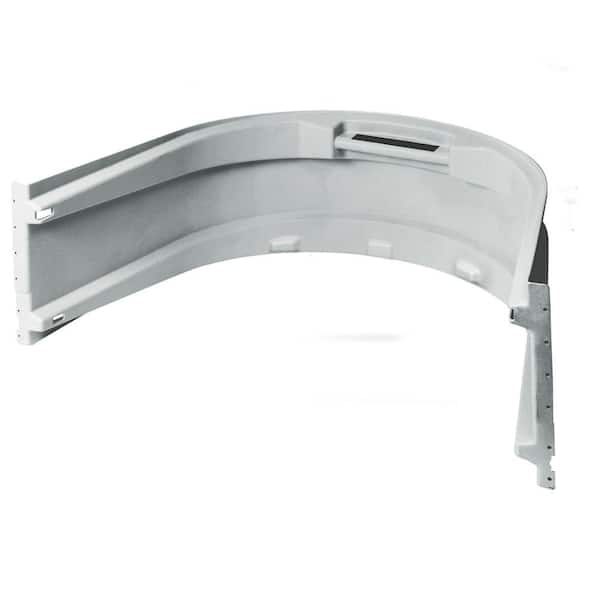 Wellcraft 5600 61 in. x 21 in. Polyethylene Window Well