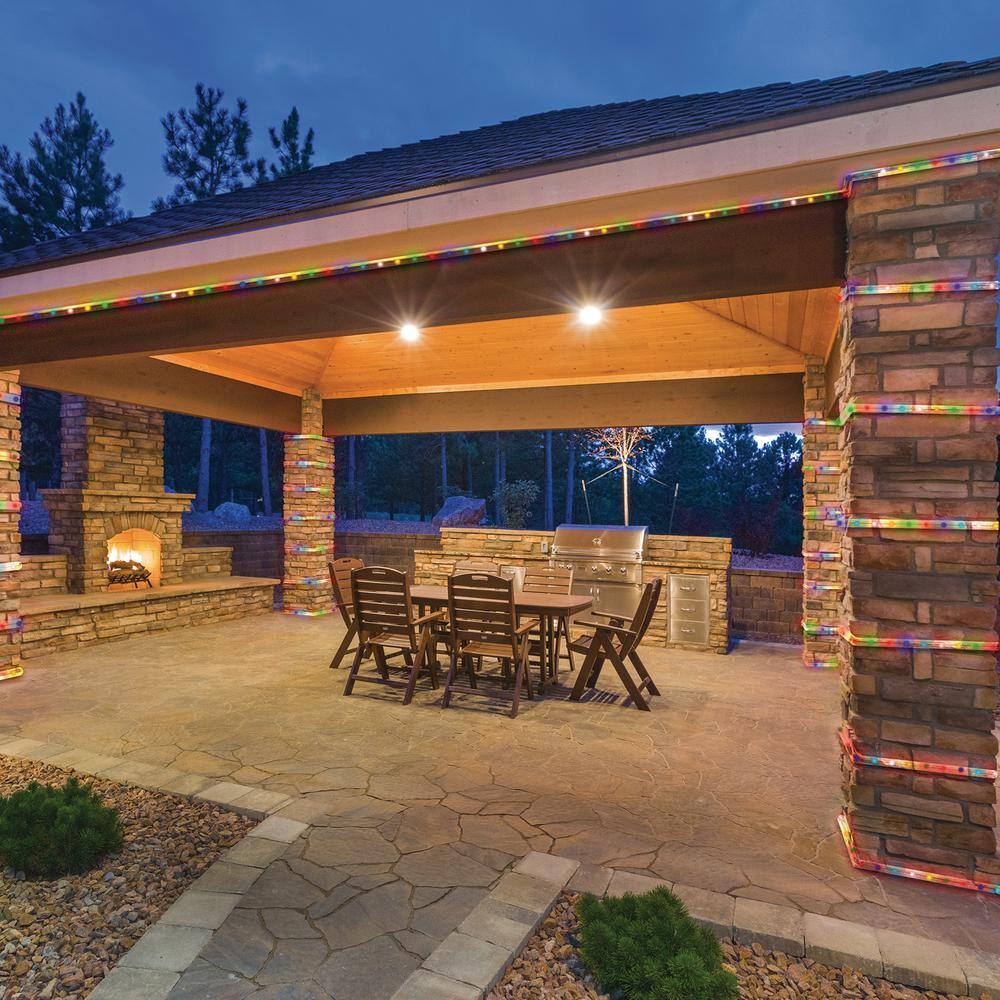 12 ft. Multicolor LED Rope Light with Remote Control