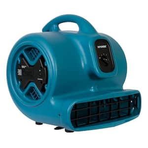 Large Industrial Air Mover/Blower Fan with Built-in Power Outlets