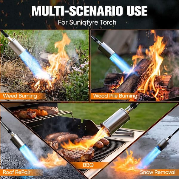 MISOPILY CSA Certified Propane Torch Weed Burner with Adjustable MISOPILY CSA Certified Propane Torch Weed Burner with Adjustable