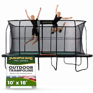 JumpKing Pro Series 10ft x 18ft Rectangular Trampoline