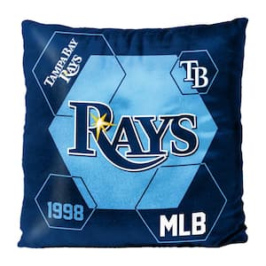 MLB Rays Connector Velvet Reverse Pillow