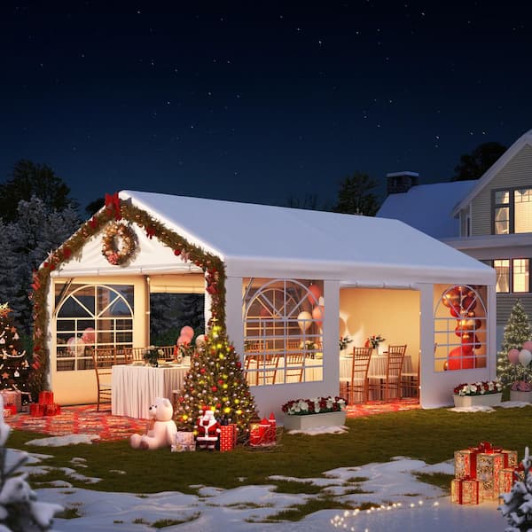 COVERONICS 13 ft. x 20 ft. Outdoor Party Tent with Removable