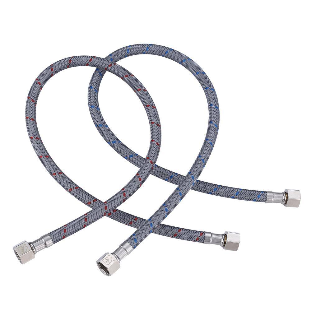 1/2 in. FIP x 60 in. Stainless Steels Faucet Supply Line price history on PriceWatchPro