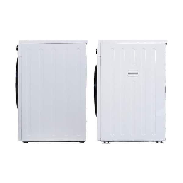 1.9 cu. ft. Deluxe Laundry Center Digital Washer 110-Volt Plus 4 cu. ft. Vented Dryer 110-Volt in White
