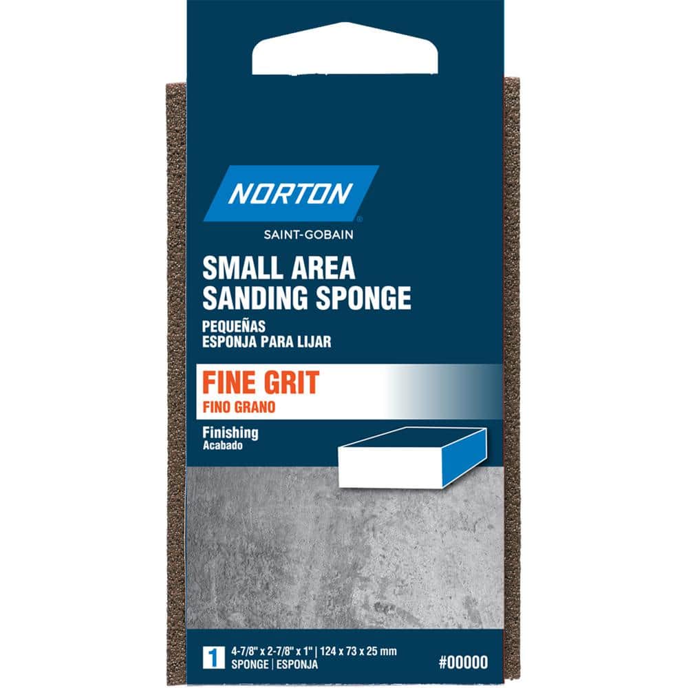 Norton Small Area Block Sponge 180g 07660768561 The Home Depot