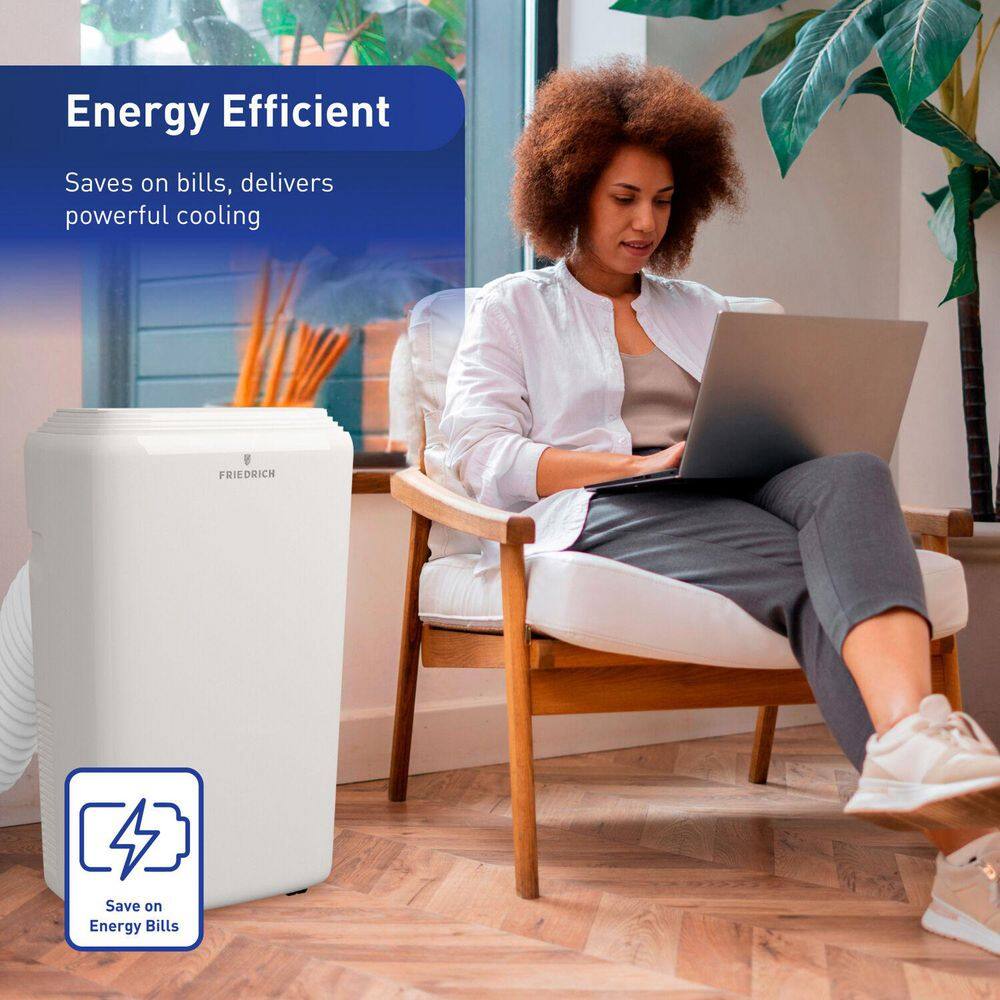 Friedrich 13000 BTU White Portable Air Conditioner with WiFi Control