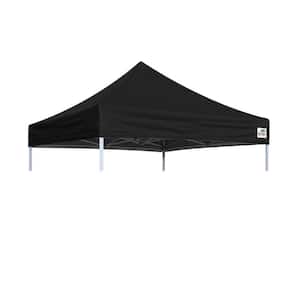 Eur max USA Pop Up Replacement 8 ft. x 8 ft. Canopy Tent Top Cover, Instant Ez Canopy Top Cover(black