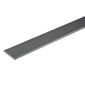 1-1/4 in. x 3 ft. - 1/4 in. Thick Plain Steel Flat Bar