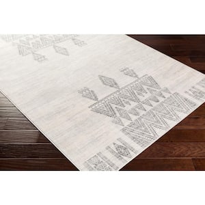 Roma Ivory Tribal 8 ft. x 10 ft. Indoor Area Rug