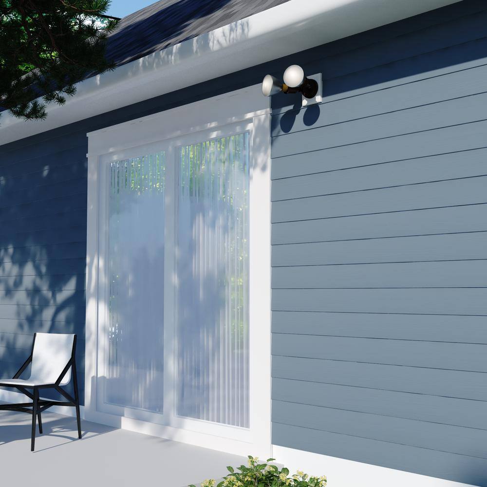 Bronze Dual-Head Outdoor Security Flood Light