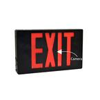 Exit Sign with Hidden Camera
