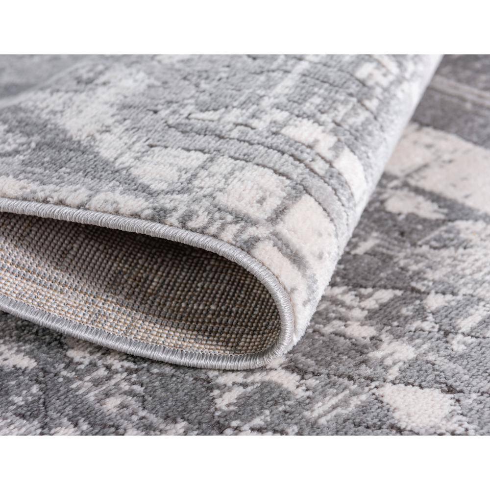 Portland Orford Geometric Indoor Gray Area Rug, 4' x 6'
