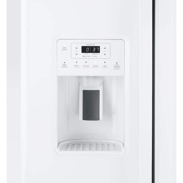 ge profile refrigerator white