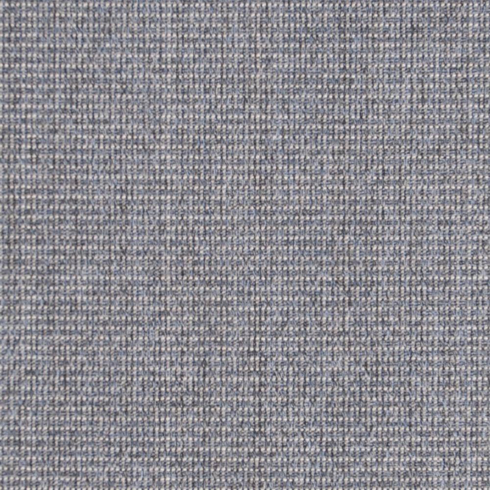 Dark Blue and Ivory Geometric 9' x 12' Synthetic Area Rug