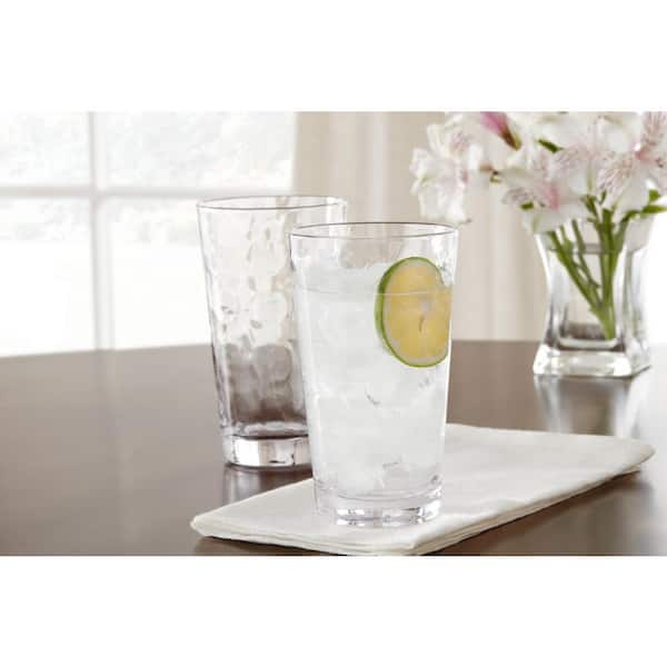 Drinking Glass Cup Set + Gift - 18 Pieces