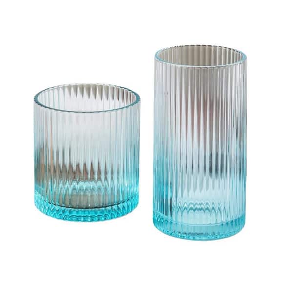 1920s crystal hand carved wine glass Pair of Vintage Gorham Crystal 