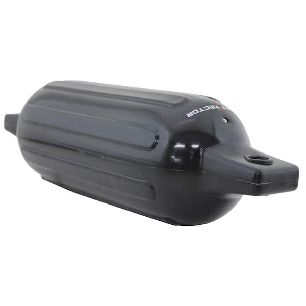 Extreme Max 3006.7276 BoatTector Inflatable Fender - 4.5 x 16, Black
