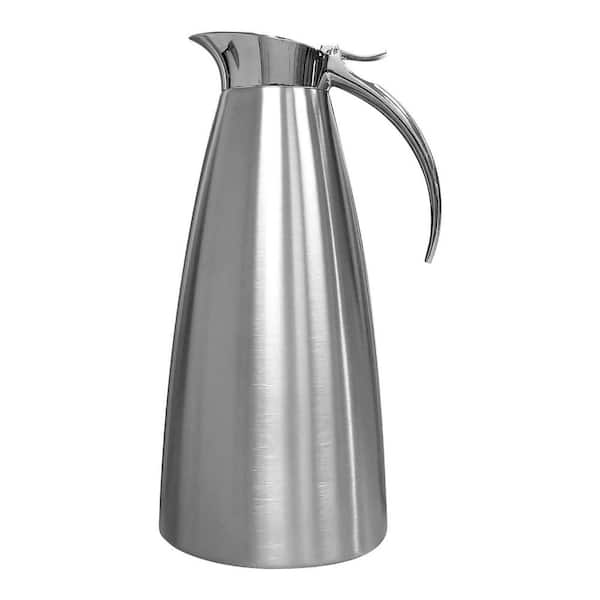 Frieling Elina 5.5 Cups S/S Insulated Server, Brushed/Polished Finish, 44 fl. oz. Coffee Carafe