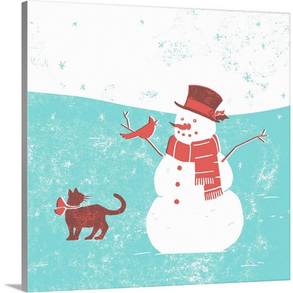 GreatBigCanvas 24 in. x 24 in. Mid-Century Christmas II by Jacob Green Canvas Wall Art