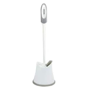 Bathroom Toilet Bowl Brush and Deep Cleaning Caddy Holder (1-Pack)