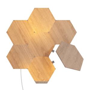 Elements Wood Look Smarter Kit -7 Smart LED Panels