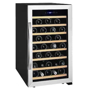 Cascina Series Digital Wine Cellar Cooling Unit 21 in. W 50-Bottle Single Zone Stainless Steel