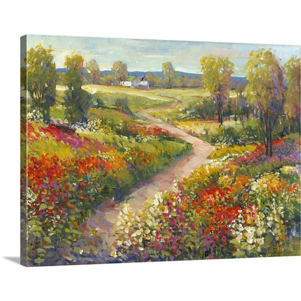 40 in. x 30 in. "Morning Walk II" by Tim O'Toole Canvas Wall Art
