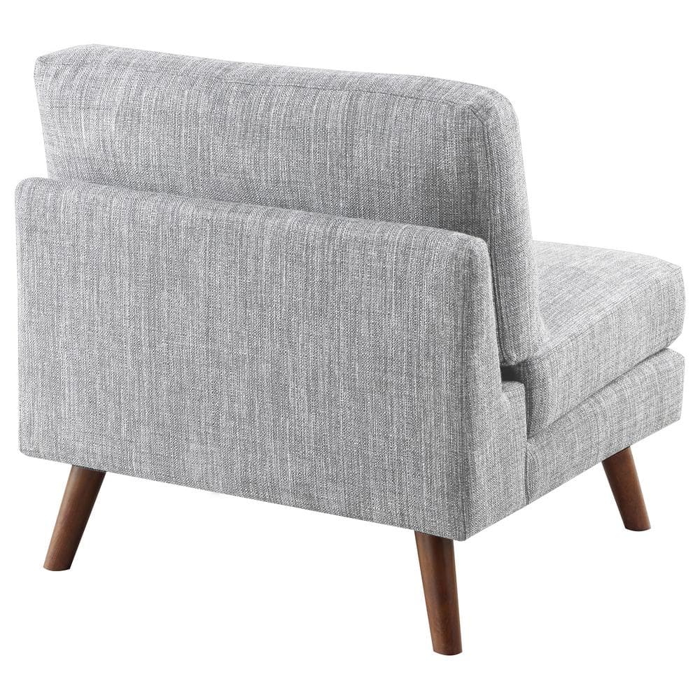 Churchill 32.75" Gray Manufactured Wood Modular Armless Chair