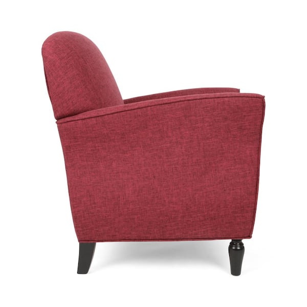 Clarksdale Arm Chair - Birch Tweed + Pecan - Classic Carolina Home