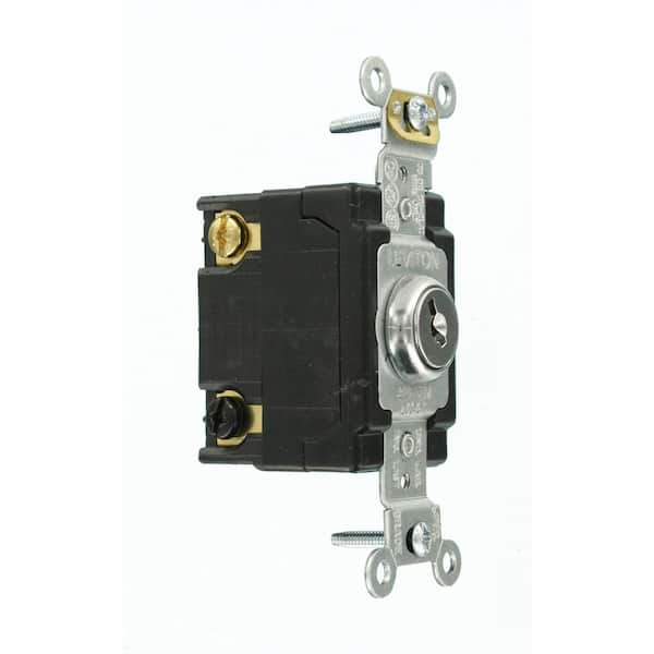 20 Amp Industrial Grade Heavy Duty 4-Way Key Locking Switch 1224-2KL
