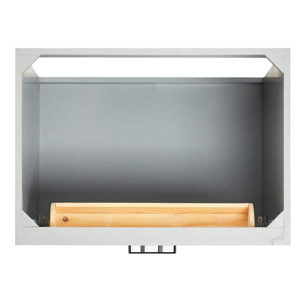 Hepburn 30" Grey Freestanding Single Basin Vanity with Quartz Top