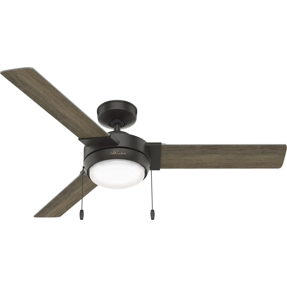 Details about   Hunter Fan 52 in Contemporary Noble Bronze Ceiling Fan with Light Kit and Remote 