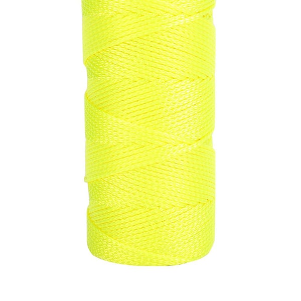 500 ft. Fluorescent Yellow Braided Nylon Mason's Line