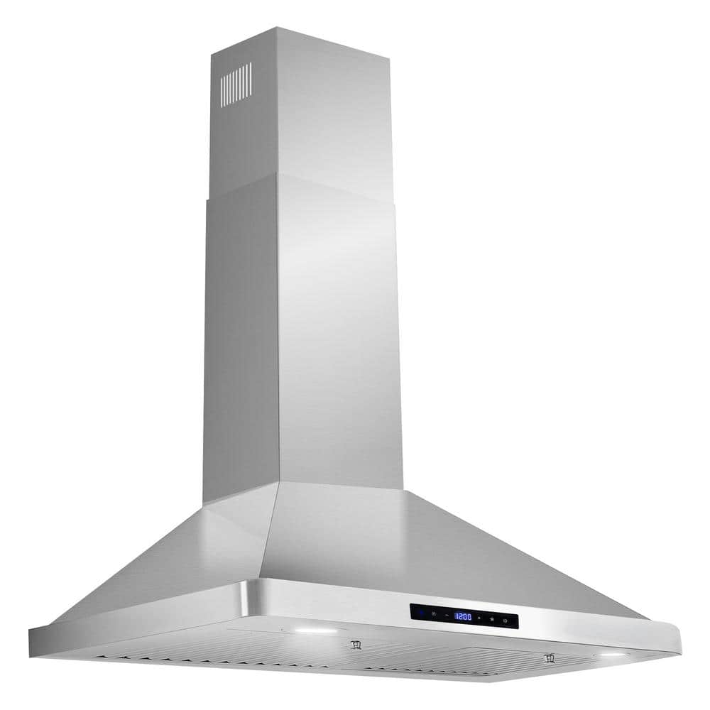 30-Inch Stainless Steel Wall-Mount Convertible Range Hood