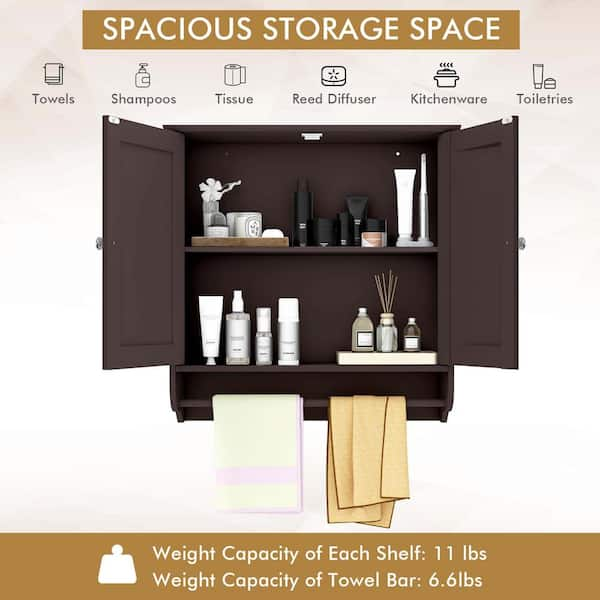 Storage cupboard best sale for towels